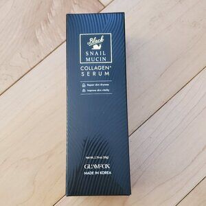GLAMFOX Black Snail Mucin Collagen Serum 1.76 oz/50g - Exp 05/2028